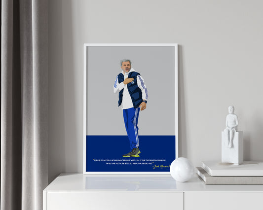 Jose Mourinho Chelsea Framed Poster