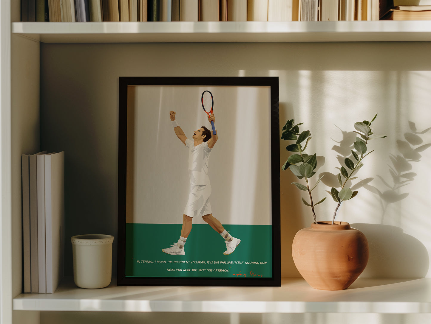 Andy Murray Poster - Tennis Frame