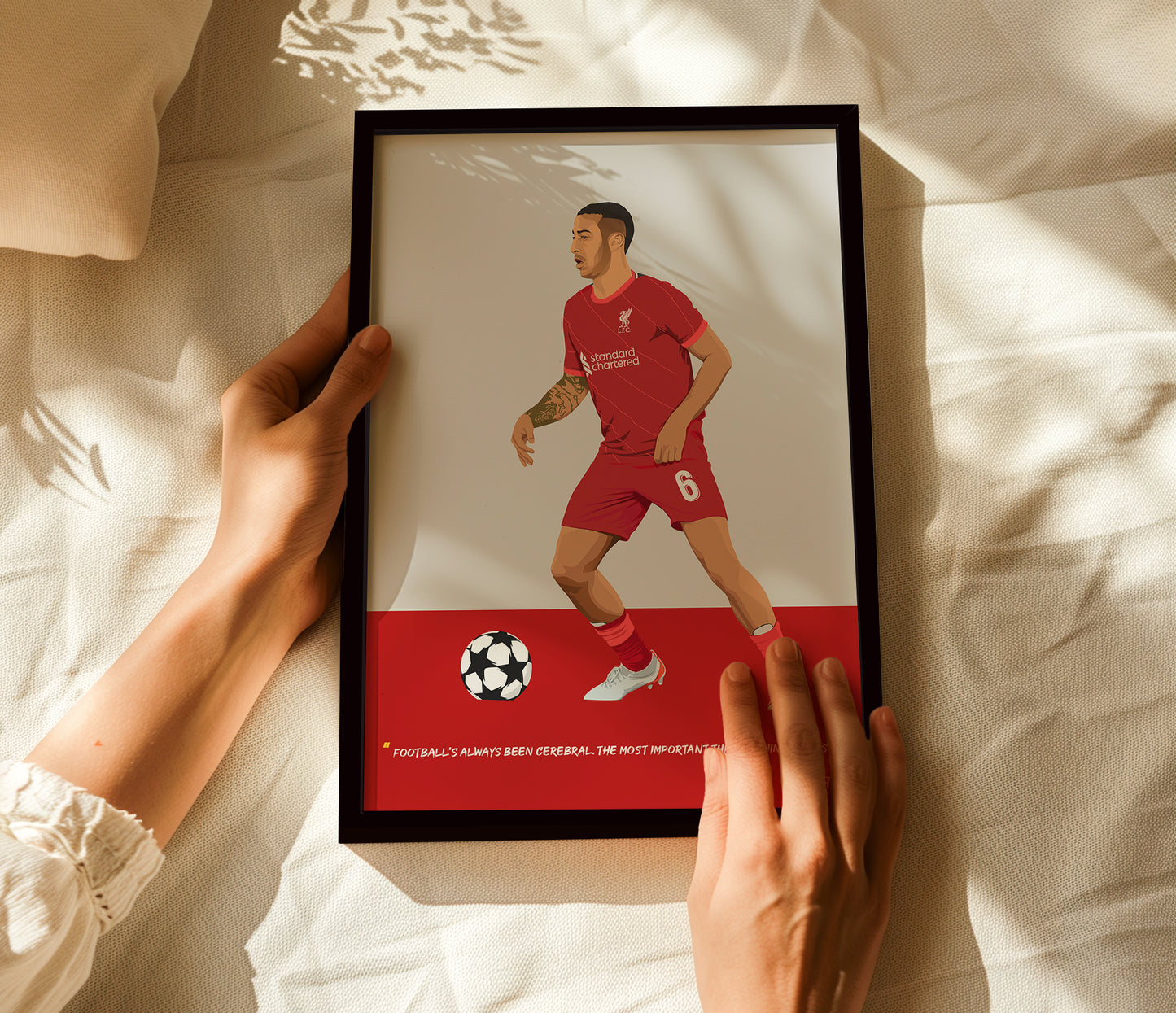 Thiago Alcantara Liverpool Poster