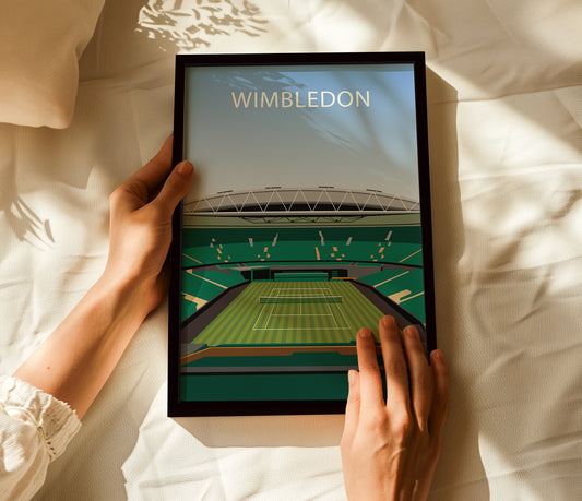 Wimbledon Stadium - Tennis Poster