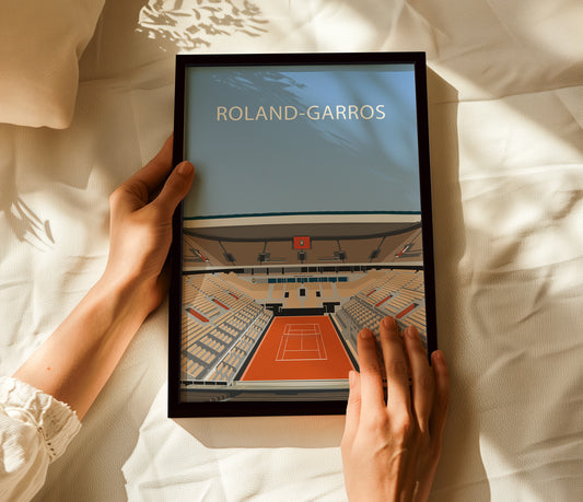 Roland Garros The French Open Framed Poster