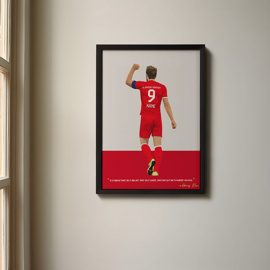 Harry Kane Bayern Munich Poster
