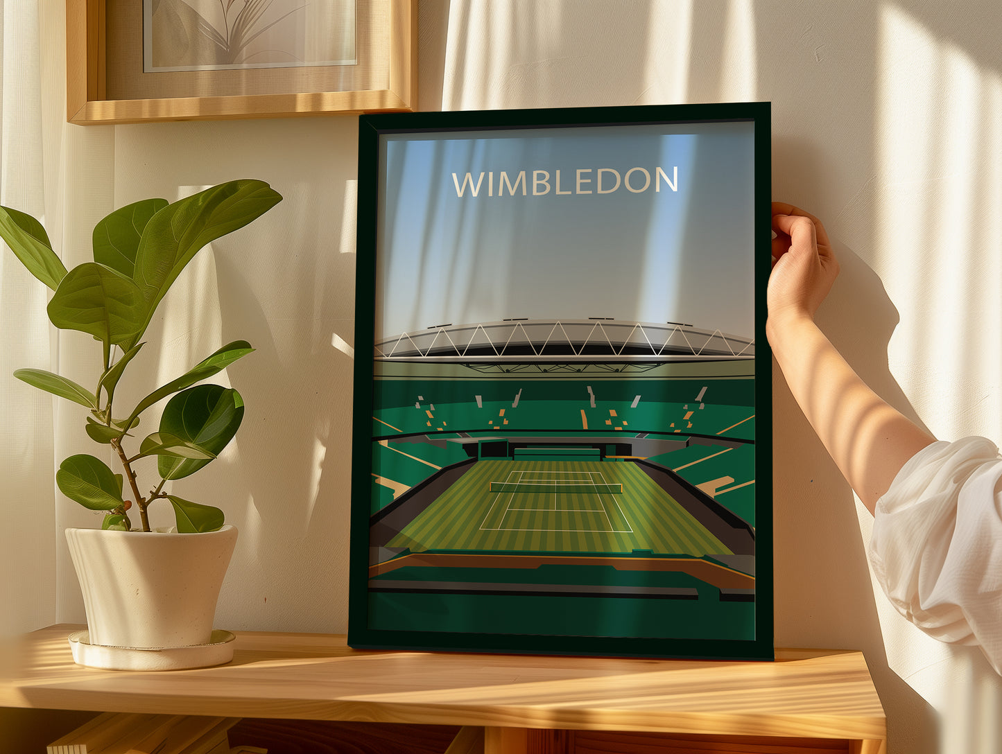 Wimbledon Stadium - Tennis Poster