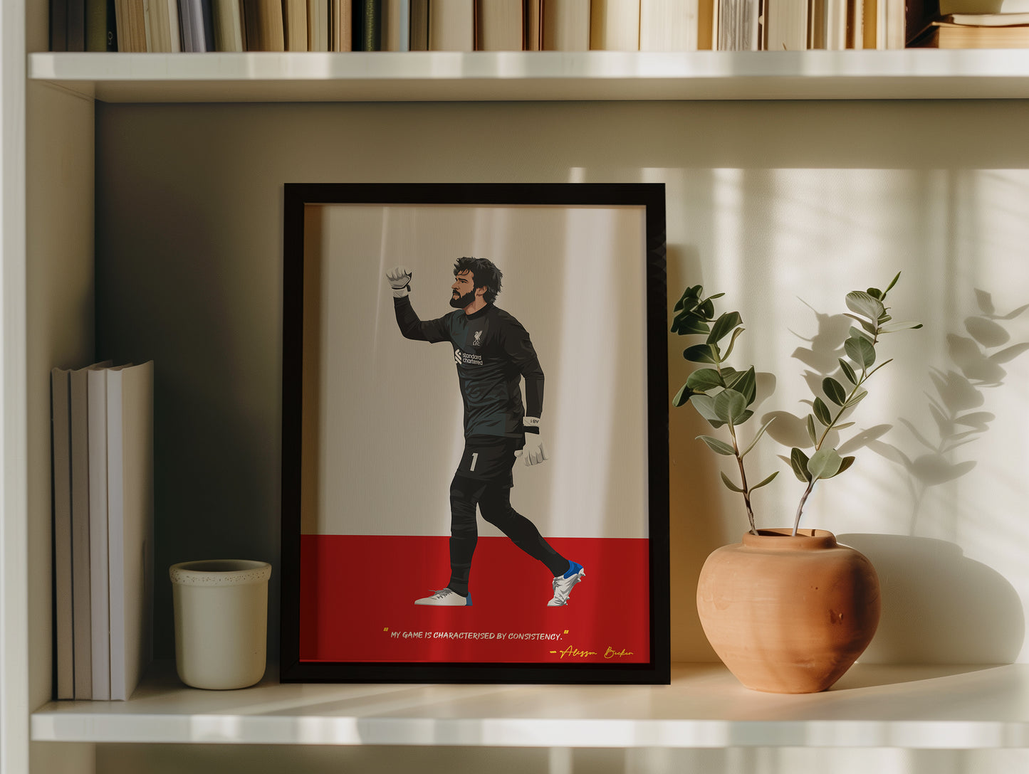 Alisson Becker Liverpool Poster - New Desgn
