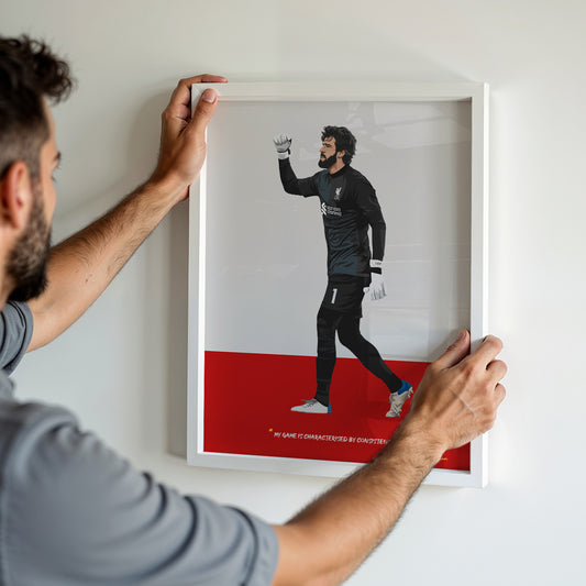 Alisson Becker Liverpool Poster - New Desgn