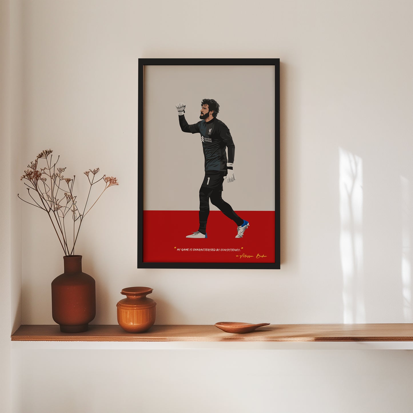 Alisson Becker Liverpool Poster - New Desgn