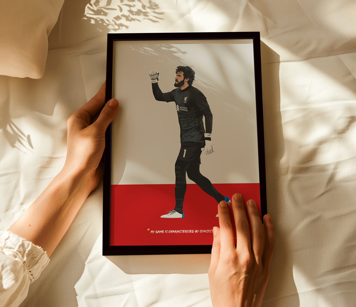 Alisson Becker Liverpool Poster - New Desgn