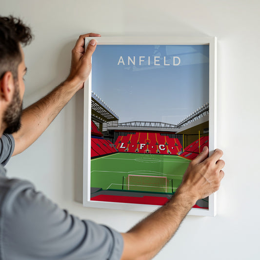 Anfield Interior Liverpool FC Poster