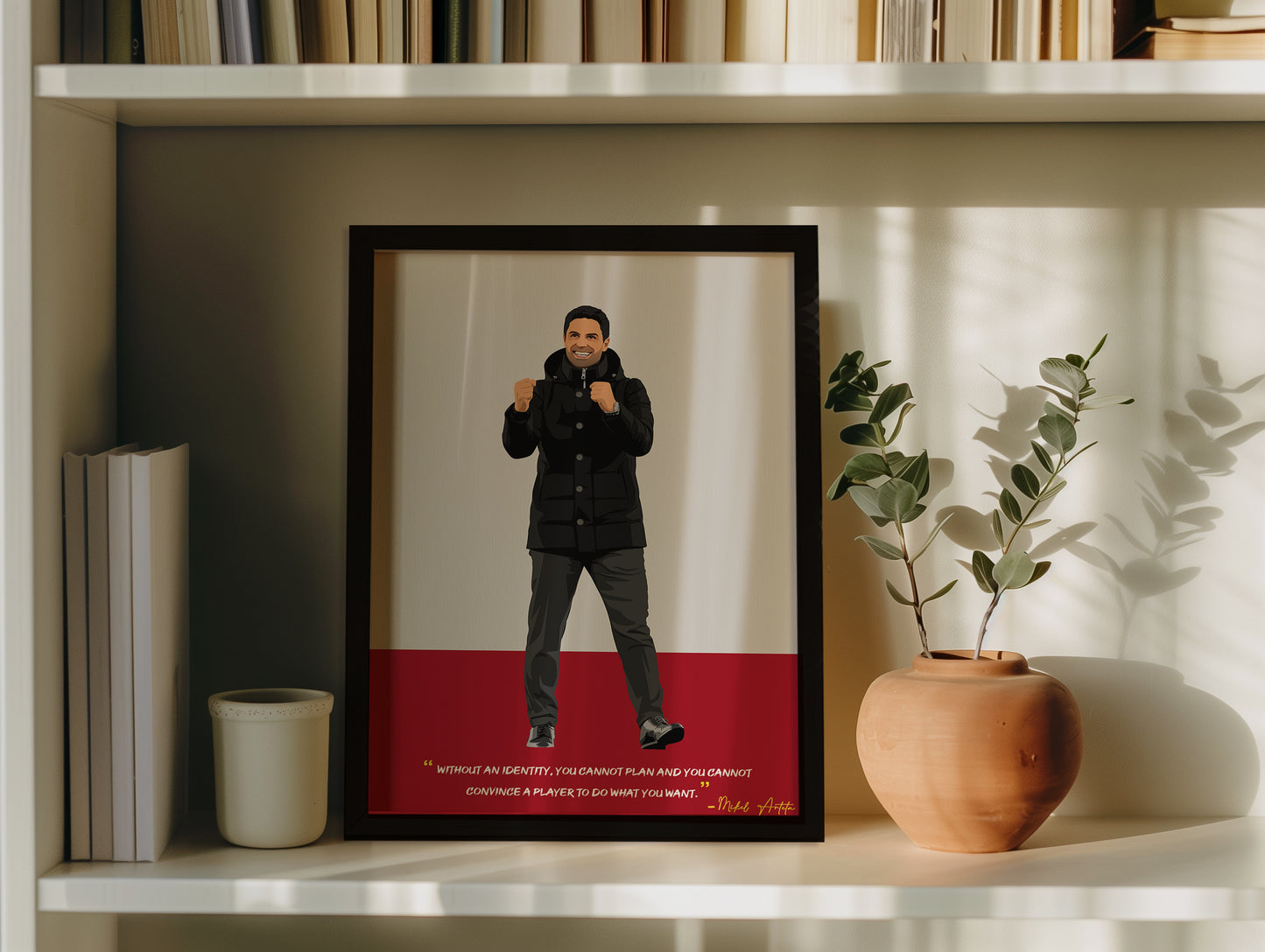 Mikel Arteta Arsenal Framed Poster