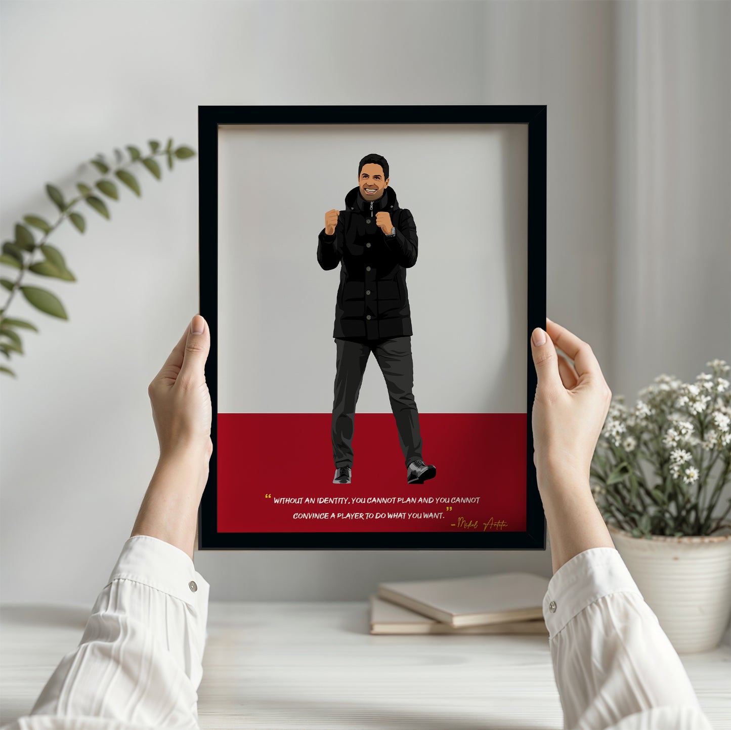 Mikel Arteta Arsenal Framed Poster