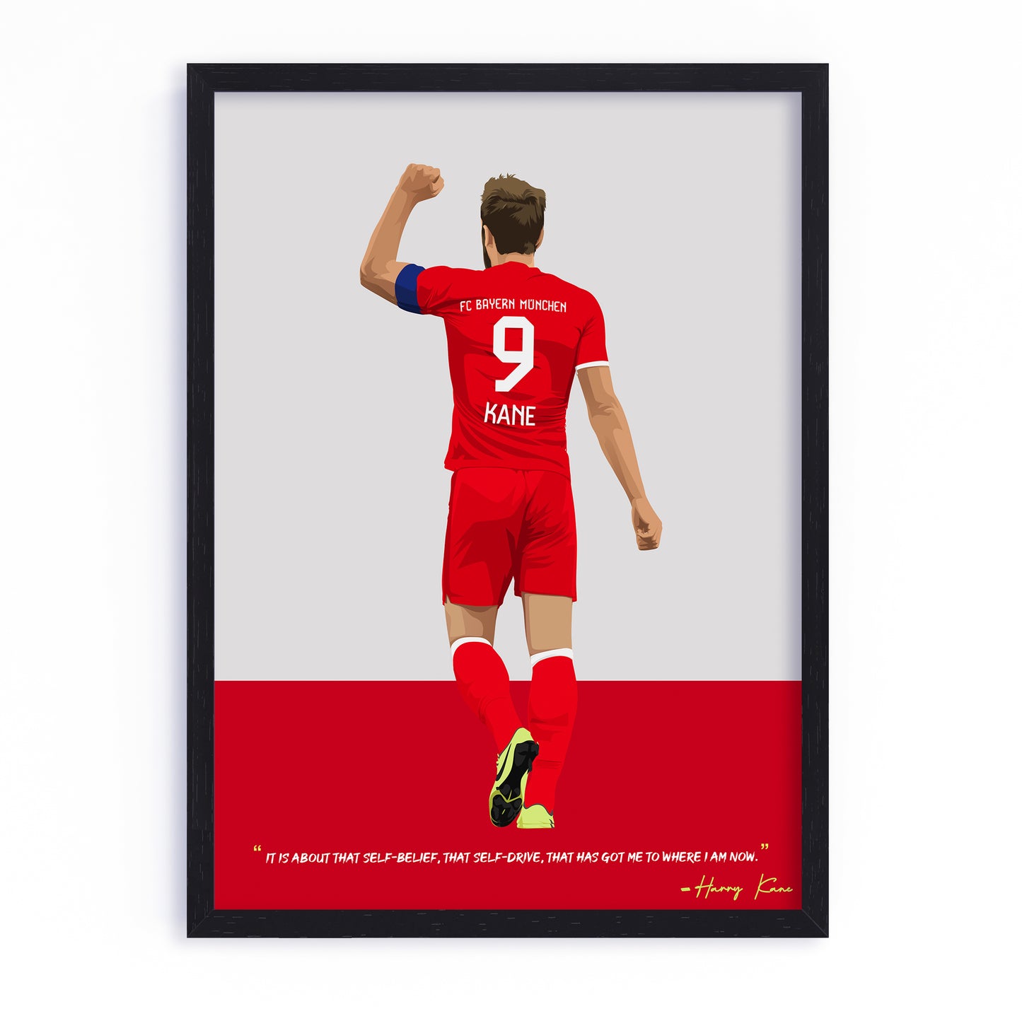 Harry Kane Bayern Munich Poster