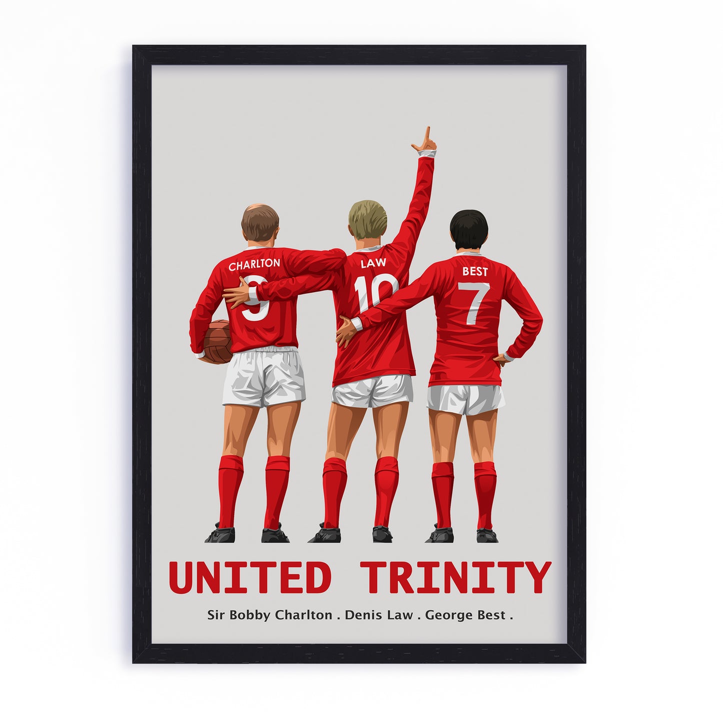 The United Trinity - Manchester United Poster