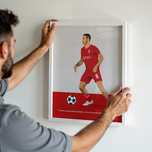 Thiago Alcantara Liverpool Poster