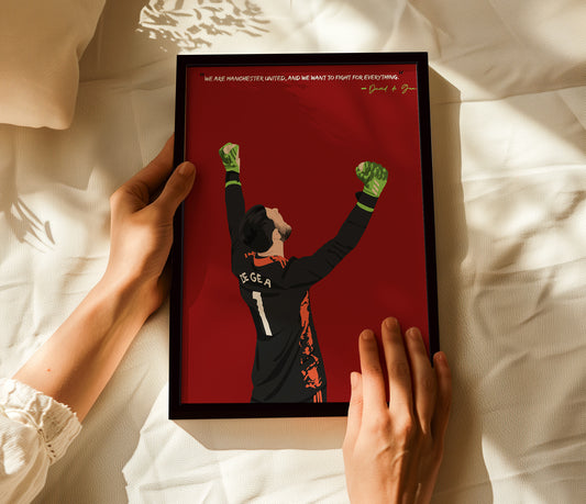 David de Gea Manchester United Framed Poster