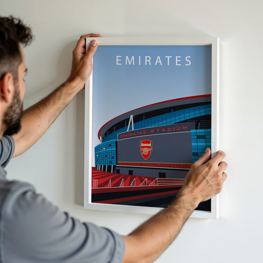 Emirates Arsenal Framed Poster