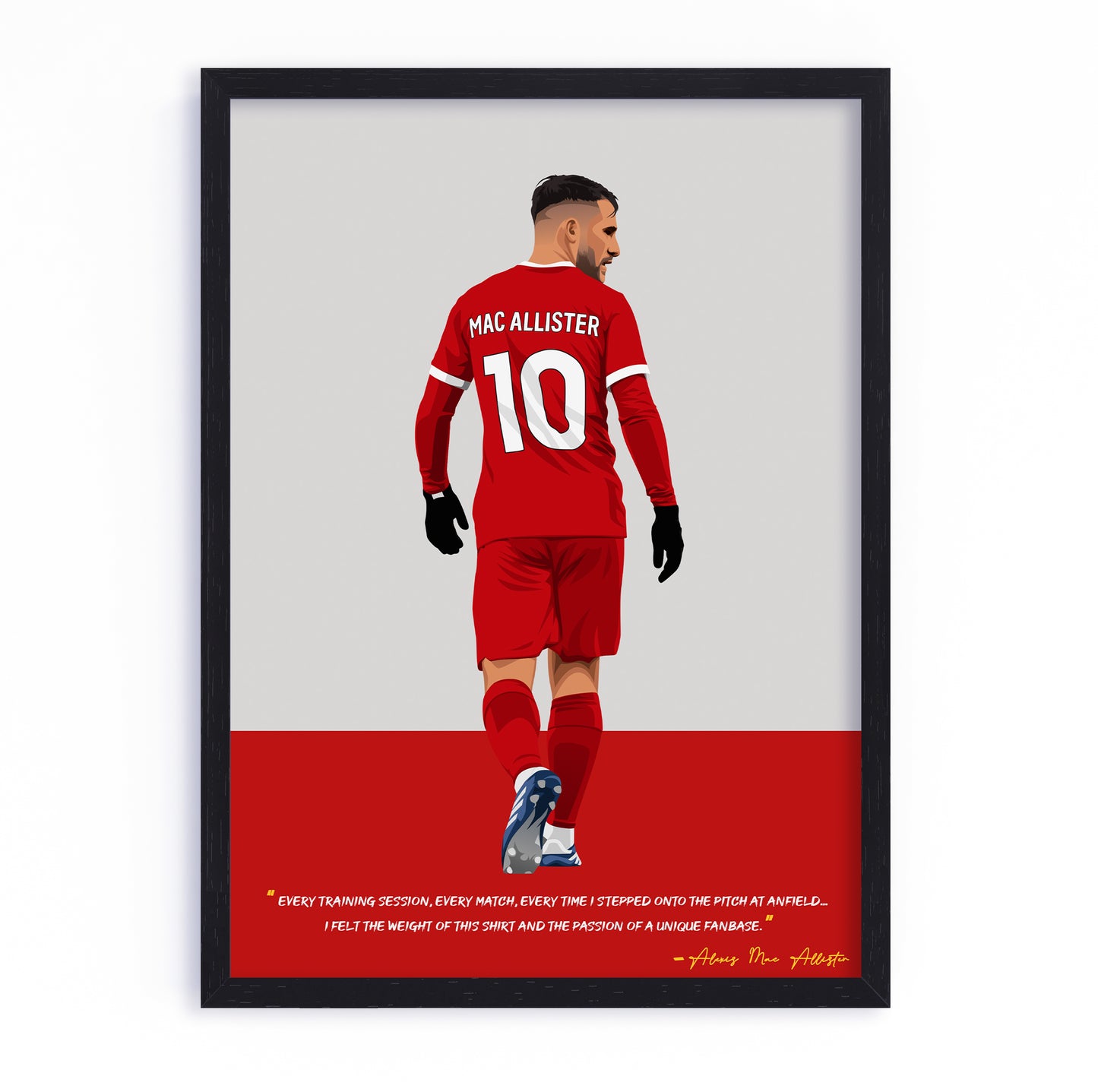 Alexis Mac Allister Liverpool Poster