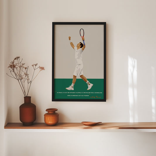 Andy Murray Poster - Tennis Frame