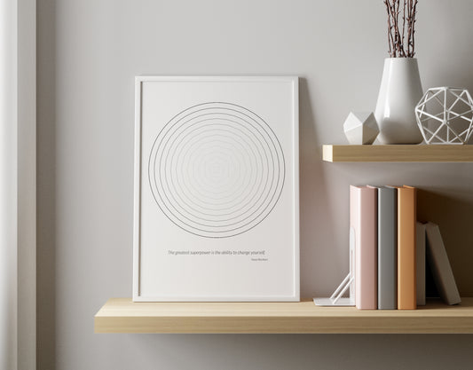 Naval Ravikant - Superpower - Minimalist Illustrations