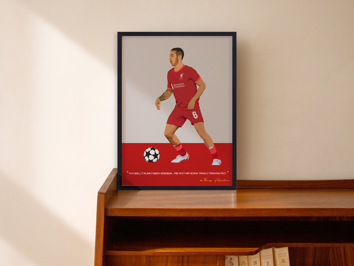 Thiago Alcantara Liverpool Poster