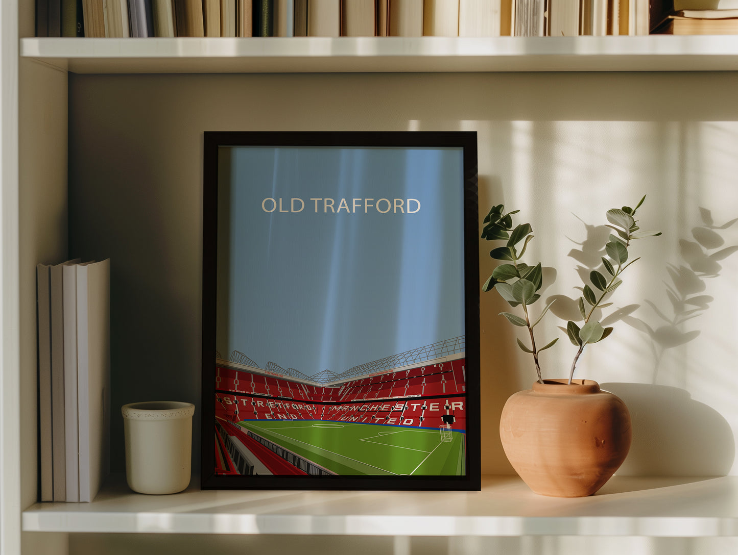 Old Trafford Manchester United Framed Poster