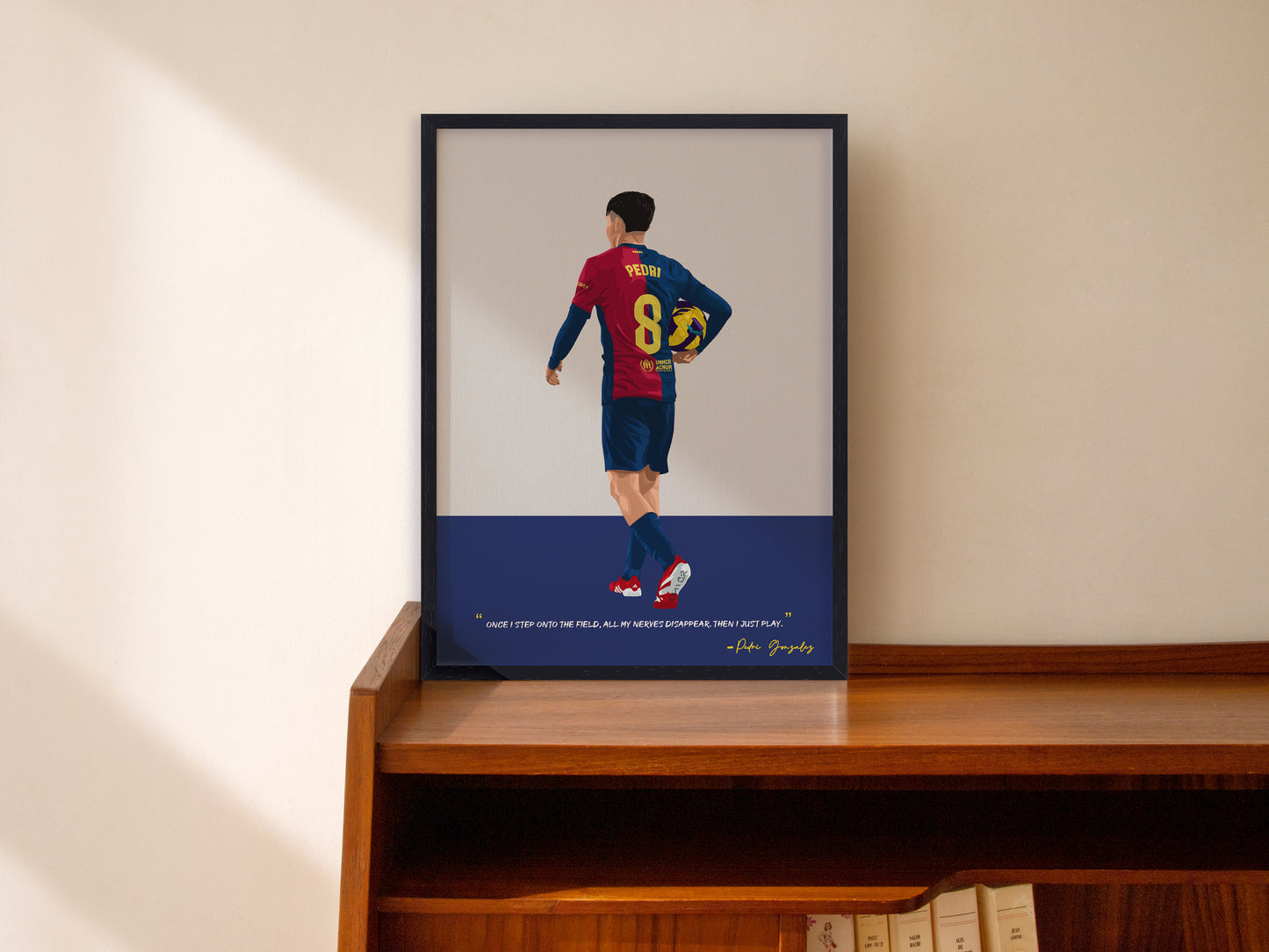 Pedri Barcelona Framed Poster