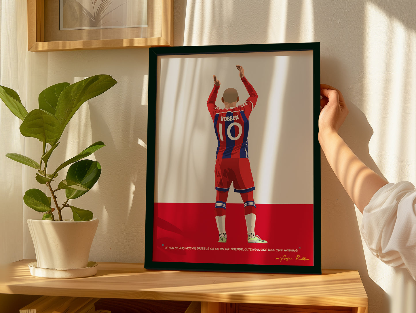 Arjen Robben Bayern Munich Framed Poster