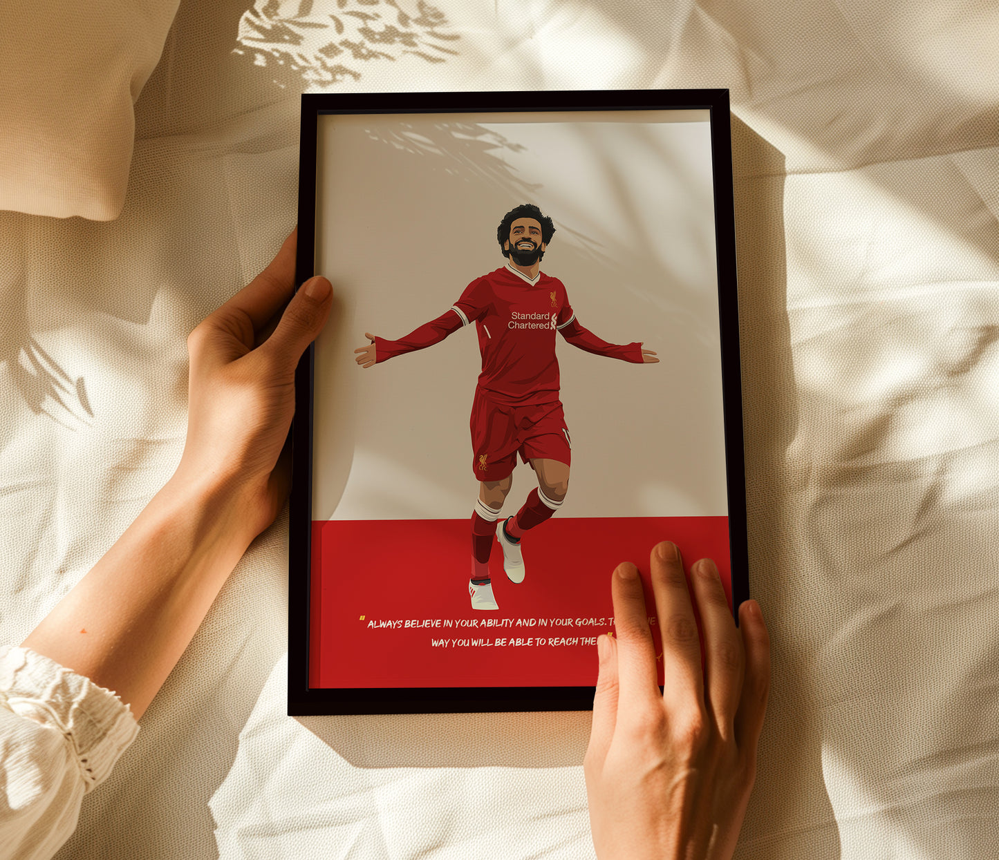 Mohamed Salah Liverpool Framed Poster