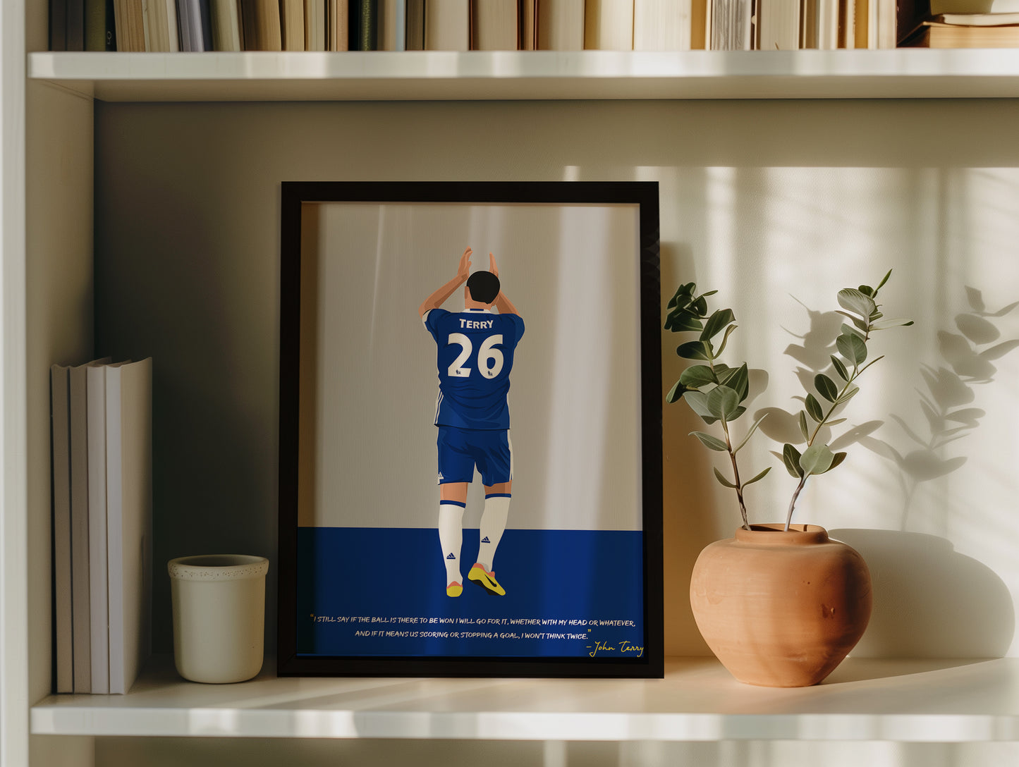 John Terry Chelsea Framed Poster