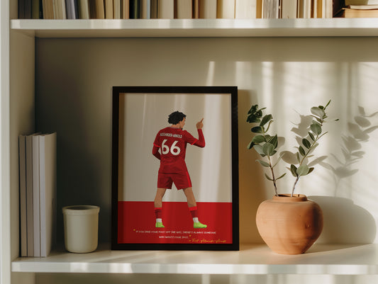 Trent Alexander-Arnold Liverpool Framed Poster