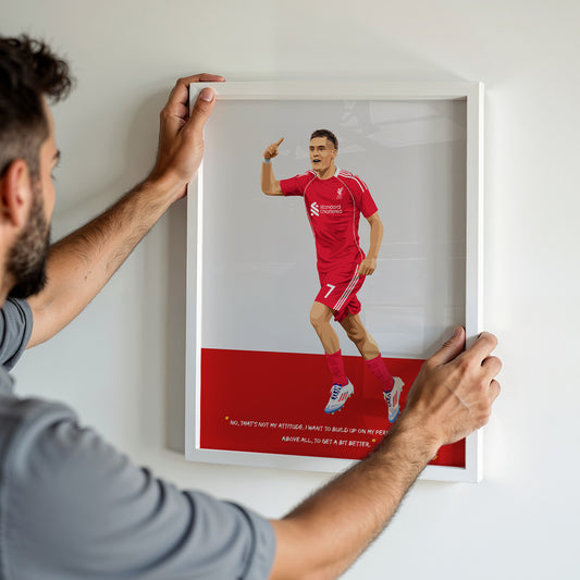 Florian Wirtz Liverpool Poster