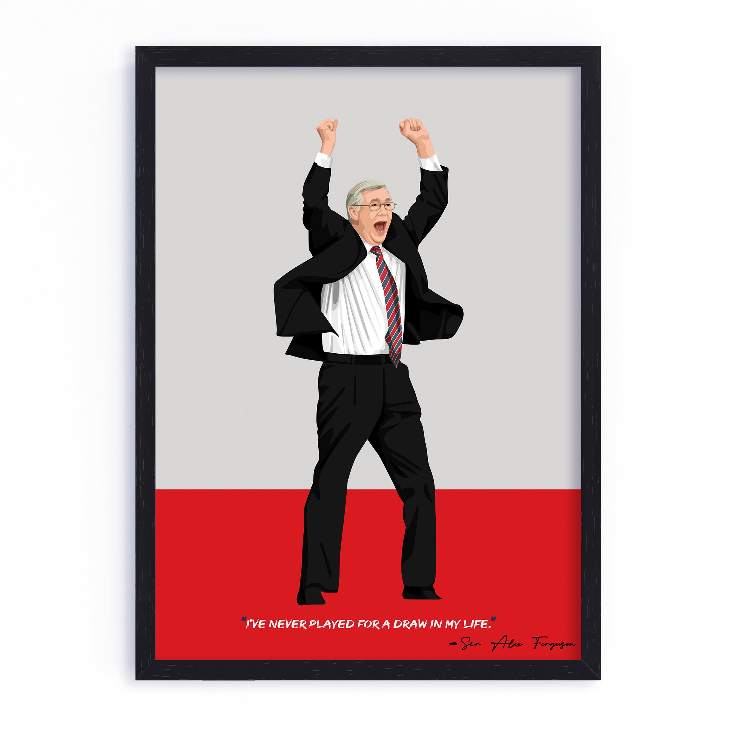 Sir Alex Ferguson Manchester United Framed Poster – quoteart Sir Alex Ferguson Manchester United Framed Poster – quoteart