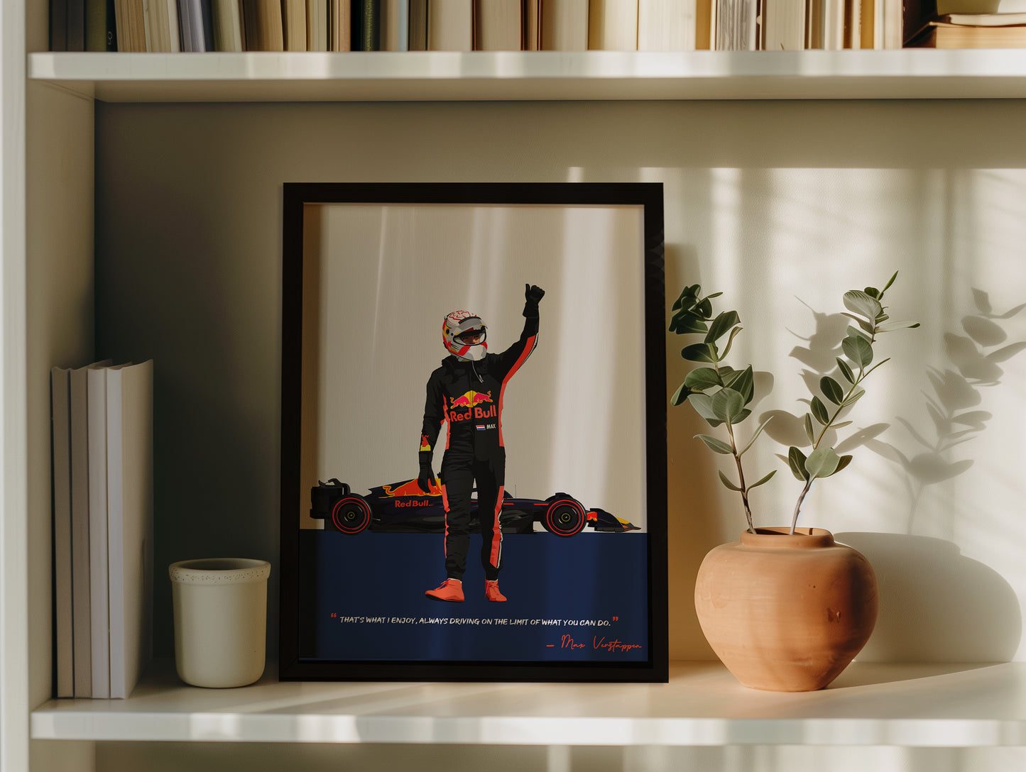 Max Verstappen Frame, F1 Poster