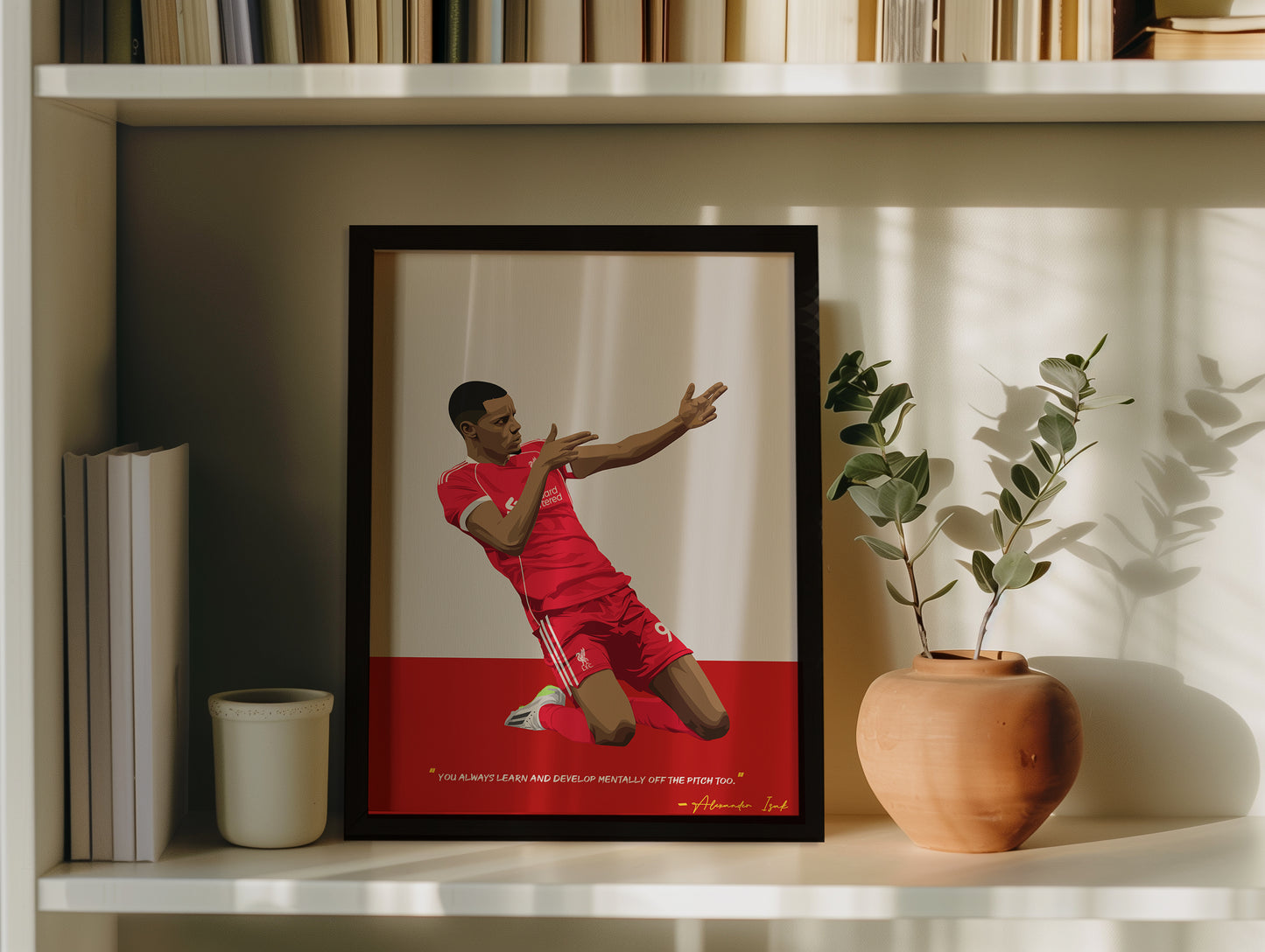 Alexander Isak Liverpool Poster