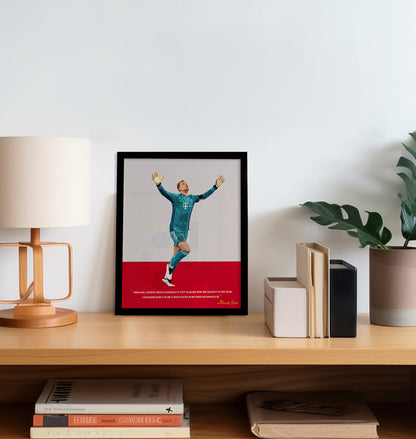 Manuel Neuer Bayern Munich Framed Poster