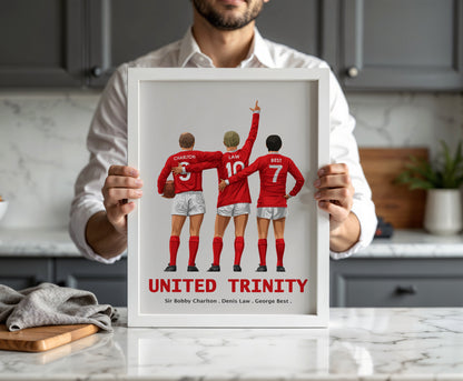 The United Trinity - Manchester United Poster