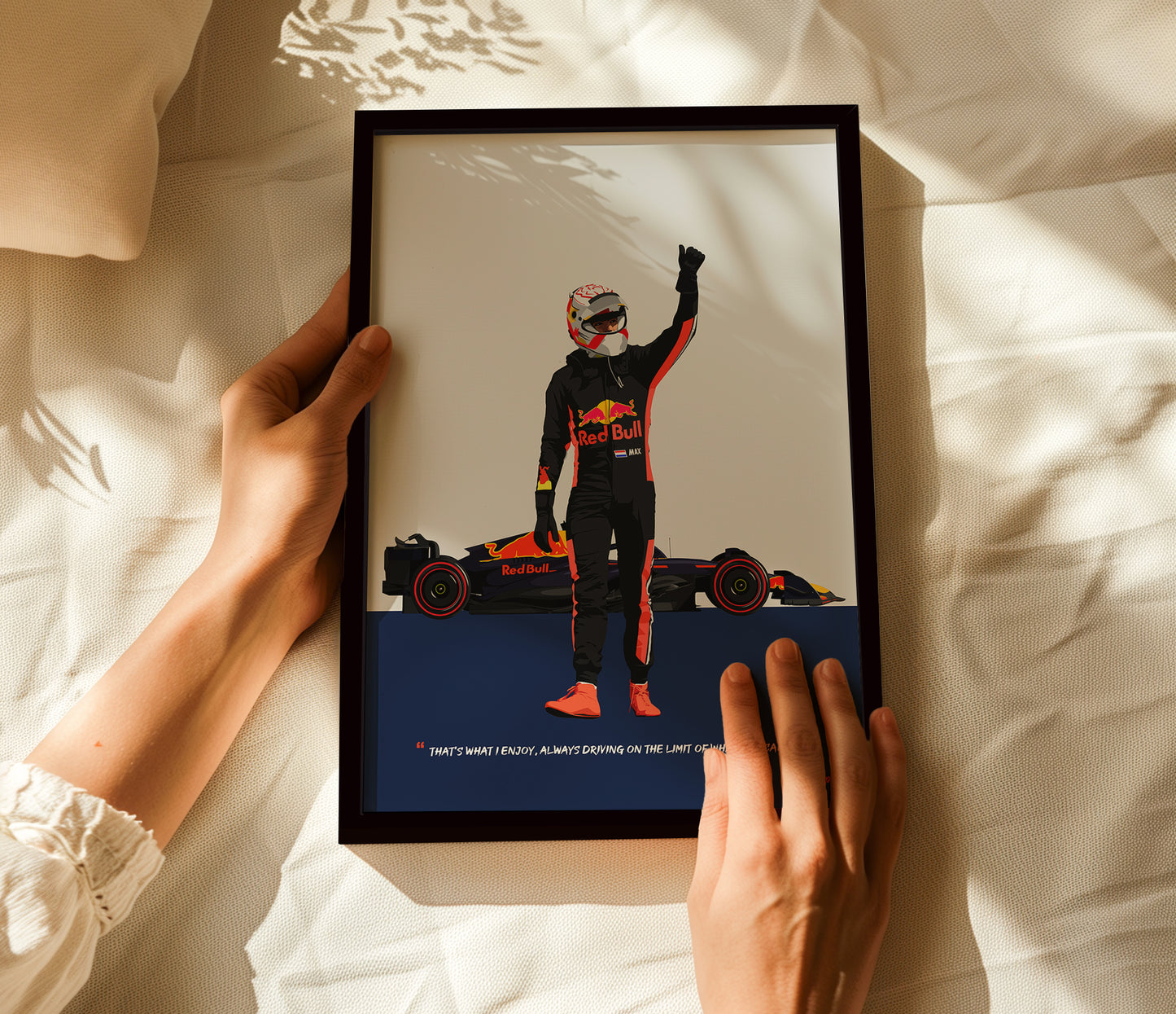 Max Verstappen Frame, F1 Poster