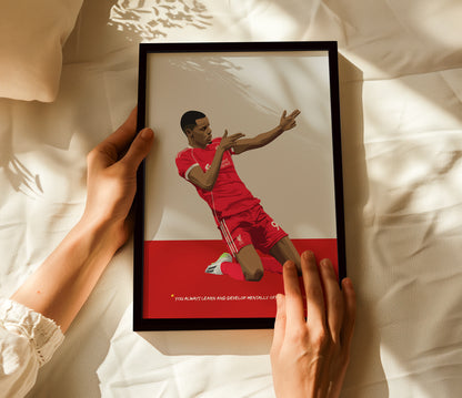Alexander Isak Liverpool Poster