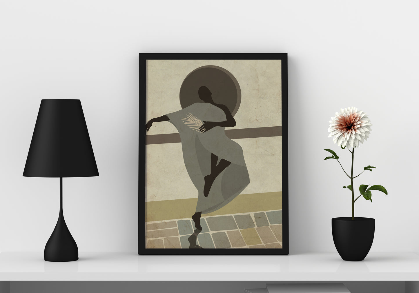 Abstract Dancing Vintage