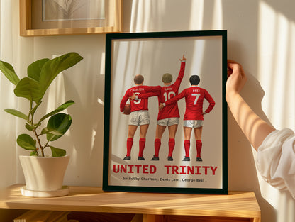 The United Trinity - Manchester United Poster