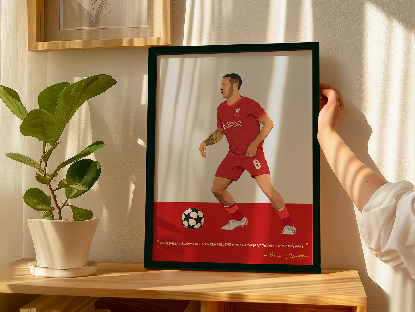 Thiago Alcantara Liverpool Poster