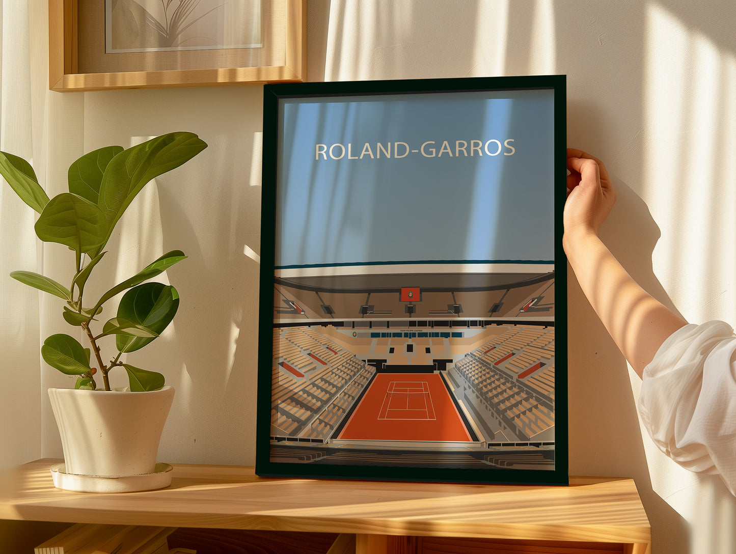 Roland Garros The French Open Framed Poster