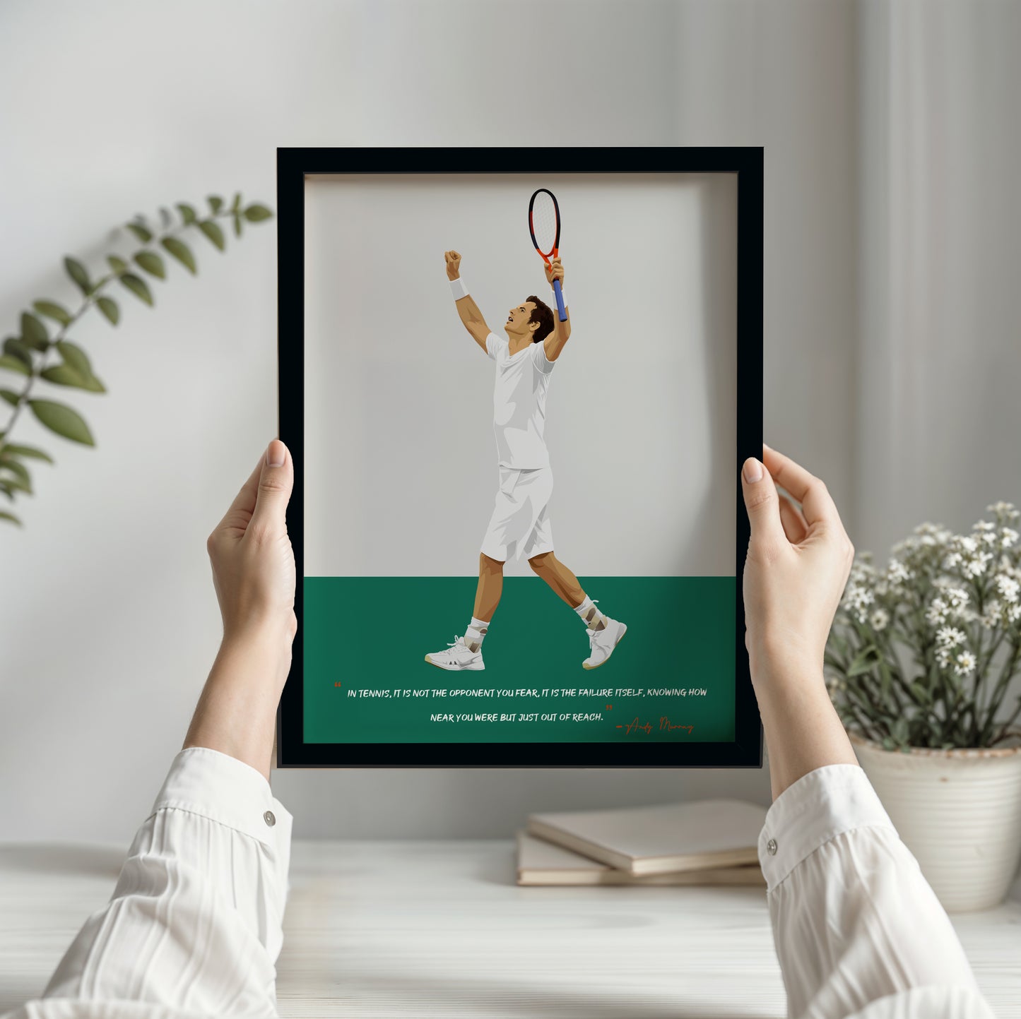 Andy Murray Poster - Tennis Frame