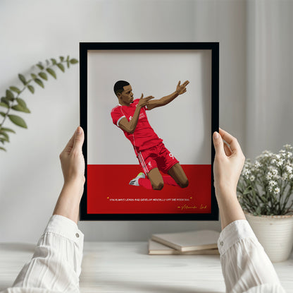 Alexander Isak Liverpool Poster