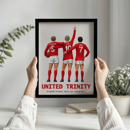 The United Trinity - Manchester United Poster