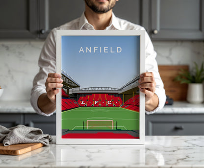 Anfield Interior Liverpool FC Poster