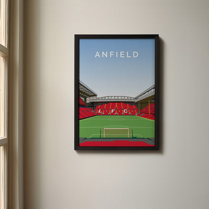 Anfield Interior Liverpool FC Poster