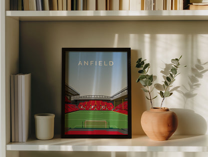 Anfield Interior Liverpool FC Poster