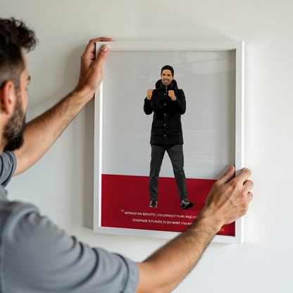 Mikel Arteta Arsenal Framed Poster