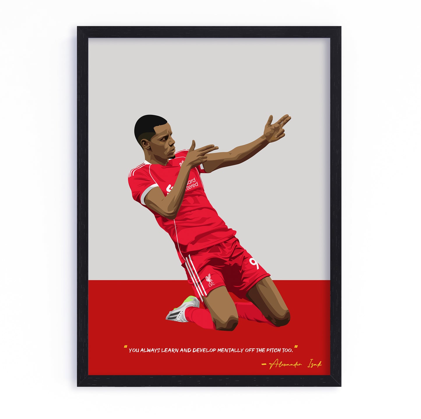 Alexander Isak Liverpool Poster