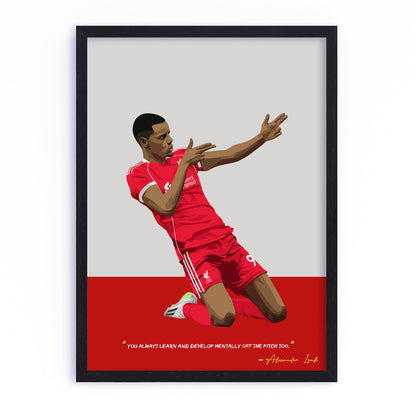 Alexander Isak Liverpool Poster